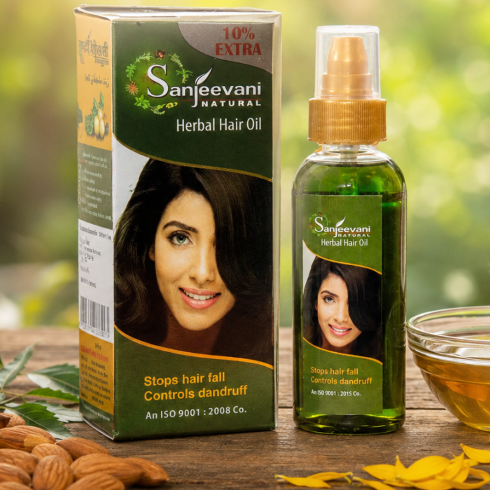 Herbal hair oil