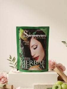 Sanjeevani Natural Herbal Henna Powder - 100g